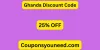 25% Off Ghanda Discount Code - April 2024 (Free Shipping)