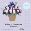 flowers bag chocolates