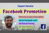 Give excellent facebook promotion service in usa by Mdrasel1985
