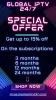 Globaliptv247 Offer Best Excellent IPTV Subscription Provider with 15% Discount