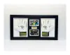 3D Box Frame to Display 2 x Goalie Gloves - Boxing Glove Case