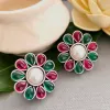  The Allure of Stone Earrings: Discover the Elegance at Aashirs | Aashirs 