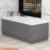 Create A Fresh New Look with a Grey Bath Panel - The Post Zilla