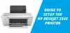 Guide To Setup the HP DeskJet 2542 Printer