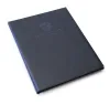 Leather Menu Cover With Logo De-bossed | Treadstone Menus 