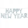 Silver Happy New Year Foil Balloon Banner in UAE