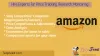 Amazon Competitor Analysis