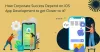 How Corporate Success Depend on iOS App Development to get Closer to it? - NewsDeskBlog.Com