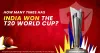 How many times has India won the T20 World Cup?