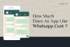 How Much Does A Mobile App Like WhatsApp Cost?