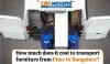 Know About the Cost To Transport Furniture From Pune to Bangalore?
