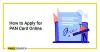 How to Apply for PAN Card Online  - Vakilsearch