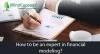 How to be an expert in Financial Modeling