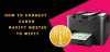 How to connect Canon Maxify MB2720 to WiFi?