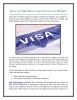 Hire Best Visa Services in Dubai 