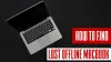 How to Find Lost Macbook If It’s Offline