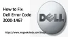 Dell Error Code 0146 [Solved] (1-888-272-9xxx) Fix Dell Hard Disk Error