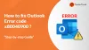 How to Fix Outlook Error Code x80040900? - Step-by-Step Guide - Techie Truck