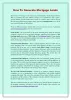 How To Generate Mortgage Leads - PDF