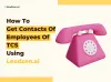 How To Get Contacts Of Employees Of TCS Using Leadzen.ai