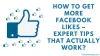 How to Get More Facebook Likes – Expert Tips That Actually Work? - Techuniverses
