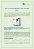 How to Find the Right Copier to Boost Office Efficiency?
