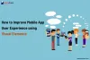 How to Improve Mobile App User Experience using Visual Elements