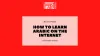 How to learn Arabic on the internet - Al-dirassa