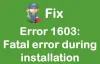 [Fixed] HP Printer Fatal Error Code 1603 | +1-855-847-1975