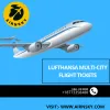 Can I book multi-city flights with Lufthansa? 
