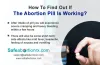 How To Find Out If The Abortion Pill Is Working?