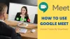 How To Use Google Meet - Andro Tricks By Shubham
