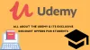 All About The Udemy &amp; Its Exclusive Discount Offers For Students
