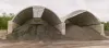 Rundbogenhalle auf Betonsteinen aus PVC & Stahl | McGregor Agri