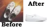 simple way to clean white vans