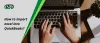 How to import transactions into QuickBooks from excel?