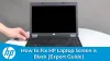 How to Fix HP Laptop Screen is Black [EXPERT GUIDE]