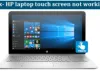 HP computer won't boot windows 10