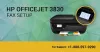 HP OfficeJet 3830 Fax Setup