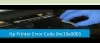 How To Fix HP error code 0xc19a0003
