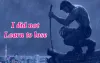 I did not learn to lose - Independence Mag