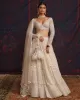 Buy now Neriah light beige based ivory lehenga