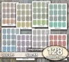Colored Lined Labels Inserts Junk Journal Labels Journal - Etsy