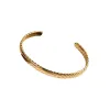 Buy Women's Bangle Bracelet, Vintage, Bracelet 14kt Gold Plated, 14kt Gold Plated, Stainless Steel, Stainless Steel, Bangle Bracelet Online in India - Etsy