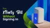 How to Pay Xfinity Bill Without Signing In?