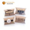 Kraft Pillow Boxes Wholesale | Custom Box Makers