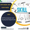 Skill Development and Employment Opportunity - Model Question Answers APSC