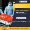 Daily Current Affairs (MCQ) | Date 07.04.22 - Bhadra IAS Academy Current Affairs and Model Questions and Answers