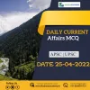 Latest APSC Current Affairs (MCQ)