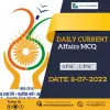 Daily Current Affairs (MCQ's)  - Bhadra IAS Academy